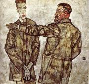 Egon Schiele, Double Portrait